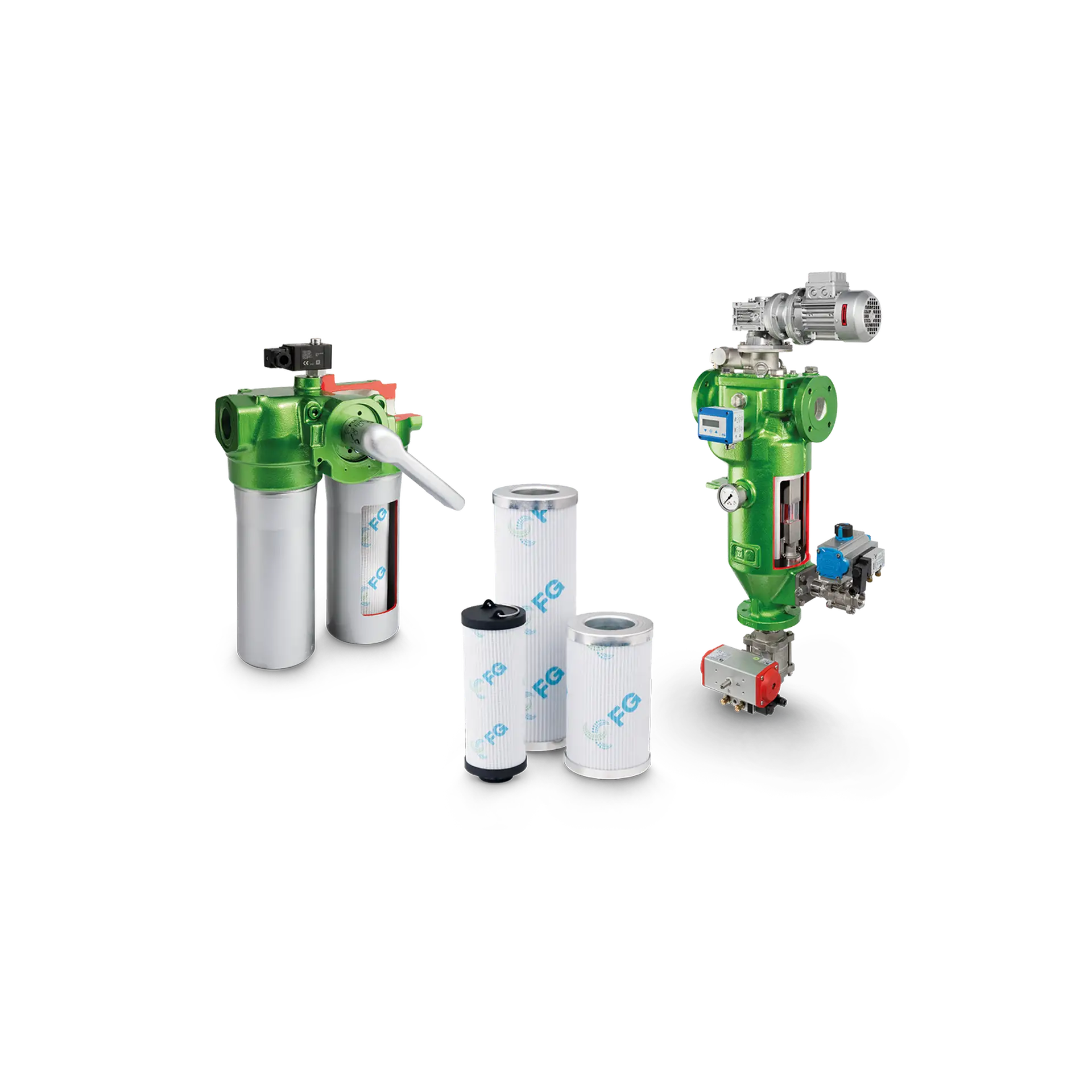 Filtersysteme und -elemente